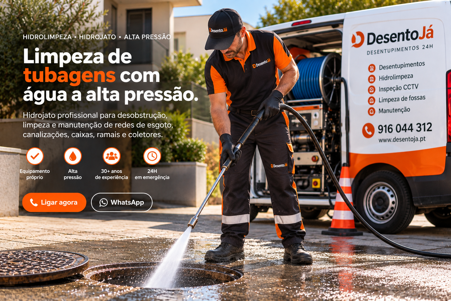 Gorduras na tubagem da cozinha